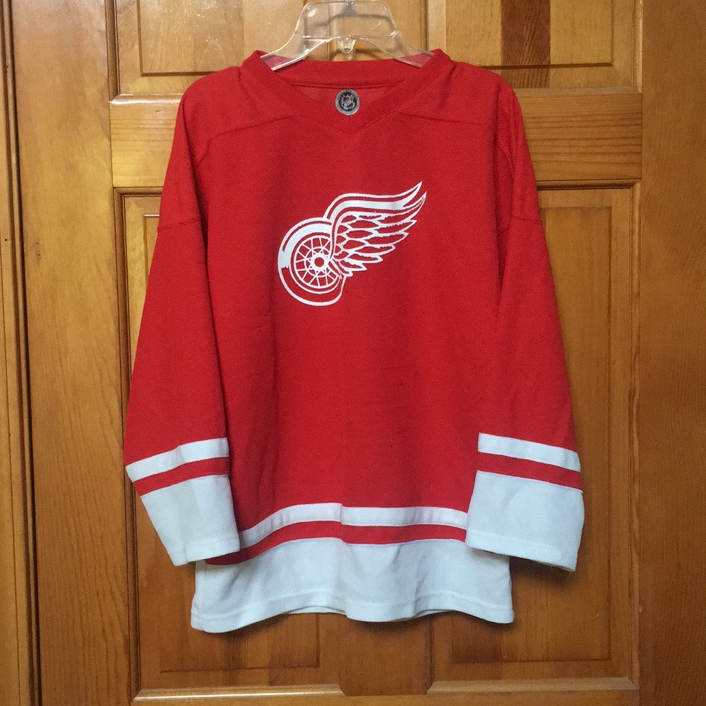 Kids Replica Red Wings Jersey